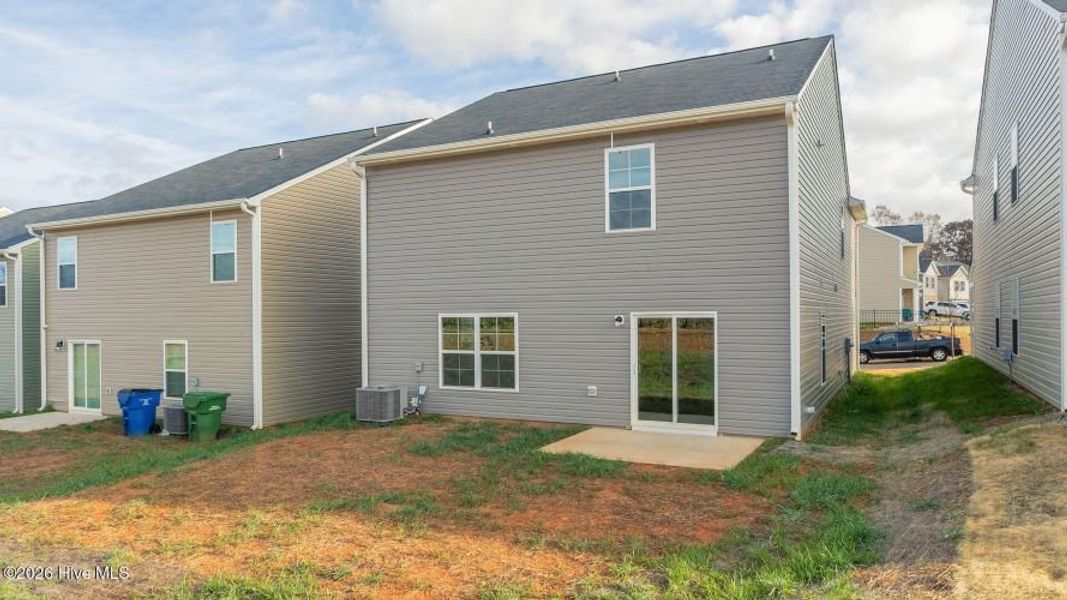 Exterior details and patio area of a home in Carter Ridge, Greenville (Image 4).