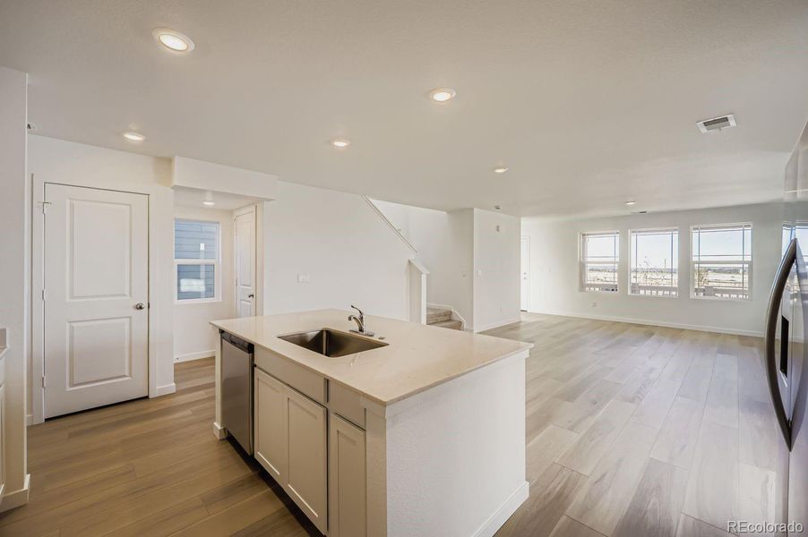 Furnished interior view inside a new home in Percheron: The Explorer Collection, Colorado Springs (Image 5).