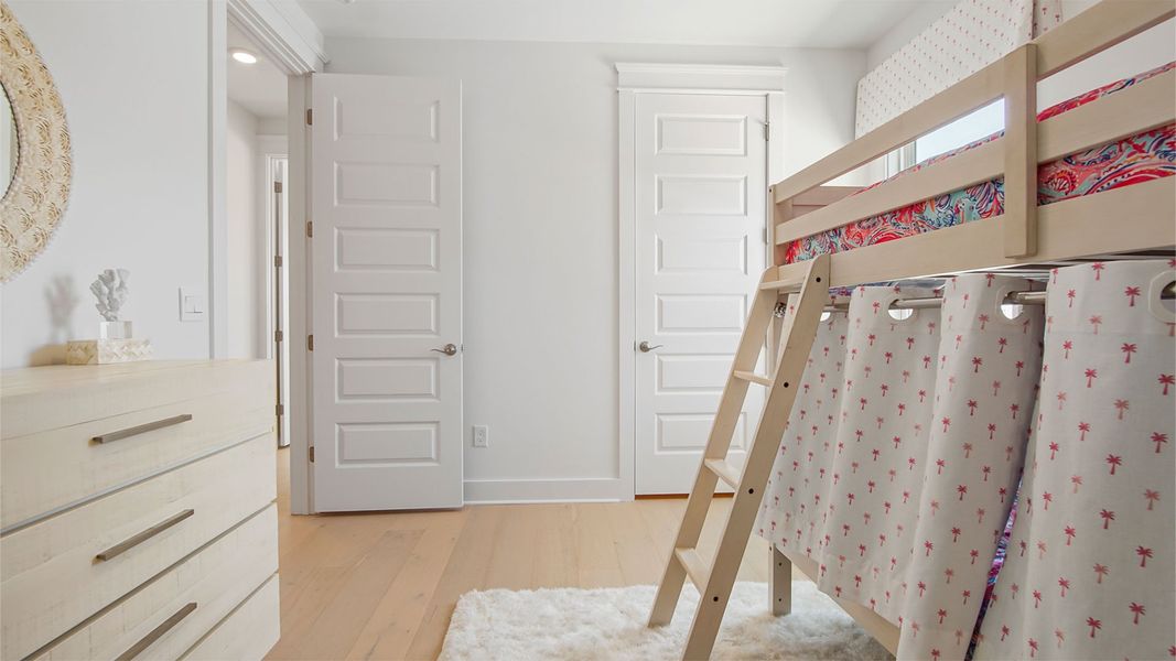Representative furnished interior of a home built from the Brayden by D.R. Horton in Parkside, Santa Rosa Beach (Image 45).