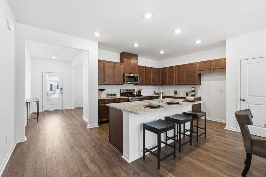 Furnished interior view inside a new home in Windance Lake, Loganville (Image 10). Furnished interior view inside a new home in Windance Lake, Loganville (Image 10).