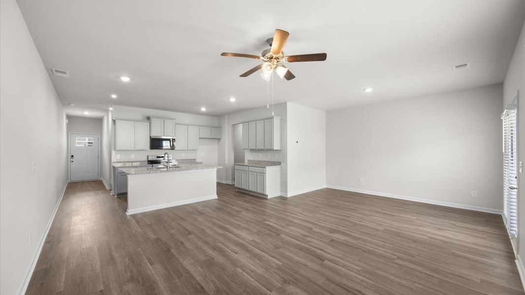 Spacious, unfurnished interior of a new home in Laurel Park Townhomes, Hephzibah (Image 16).