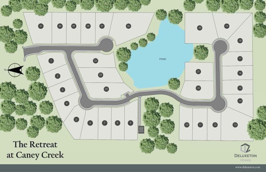 Image 3 of a home in The Retreat at Caney Creek.