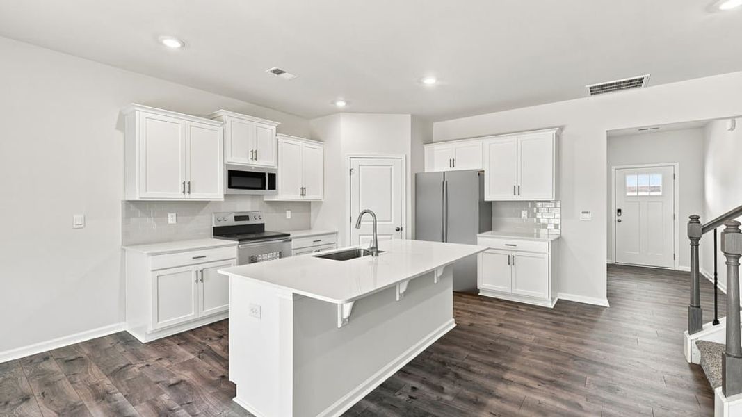 Furnished interior view inside a new home in Spring Ridge, Anderson (Image 10).