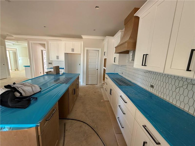 In-progress construction of a new home in , Gainesville, GA (Image 15).