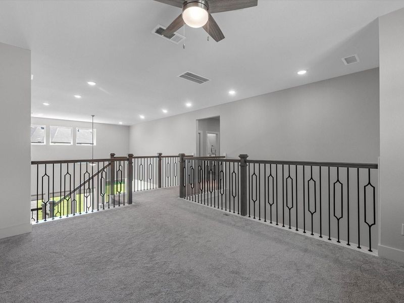 Spacious, unfurnished interior of a new home in Woodson’s Reserve 50′, Spring (Image 18). Spacious, unfurnished interior of a new home in Woodson’s Reserve 50′, Spring (Image 18).
