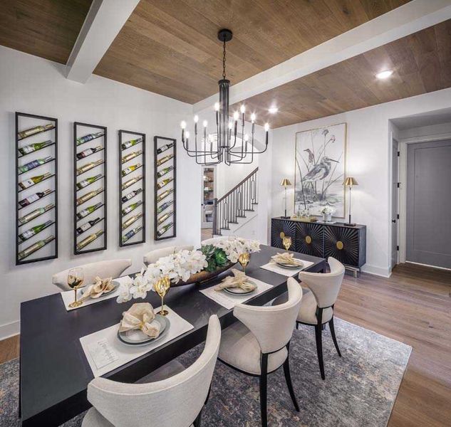 Representative furnished interior of a home built from the 222G by Highland Homes in Quail Hollow, Rockwall (Image 46).