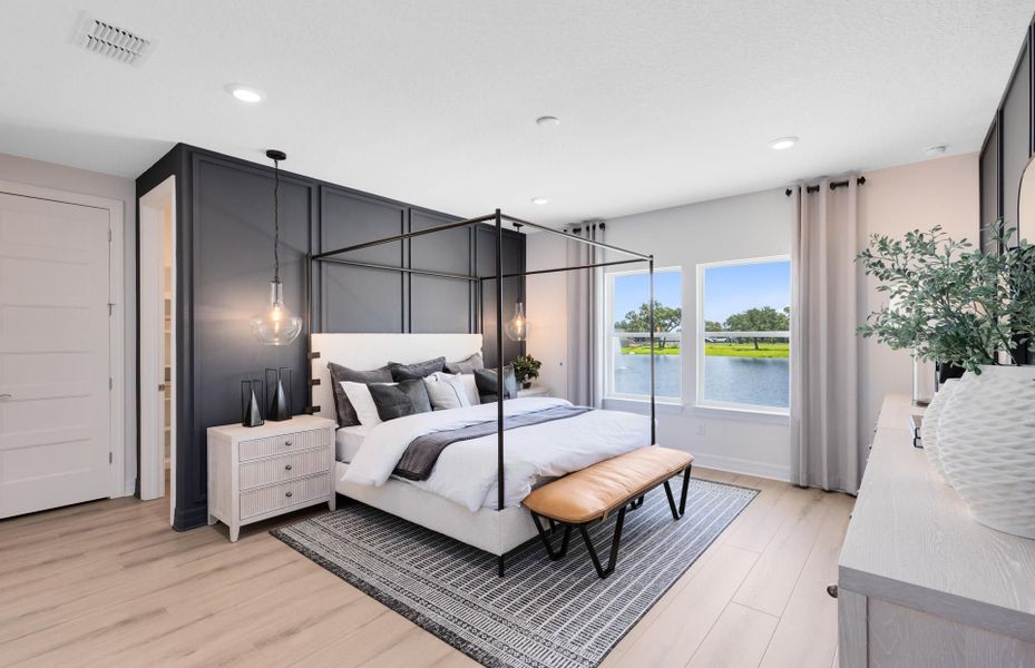 Representative furnished interior of a home built from the Scarlett by Pulte Homes in Avera, Orlando (Image 16).