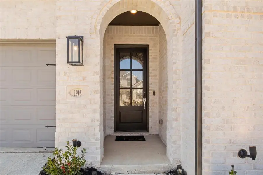 Exterior details and patio area of a home in , Aubrey (Image 3). Exterior details and patio area of a home in , Aubrey (Image 3).