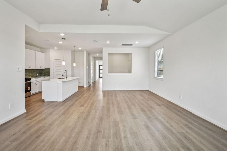 Photo is not of the actual home, but is an inspirational photo of builder’s model home and may depict options, furnishings, and/or decorator features that are not included