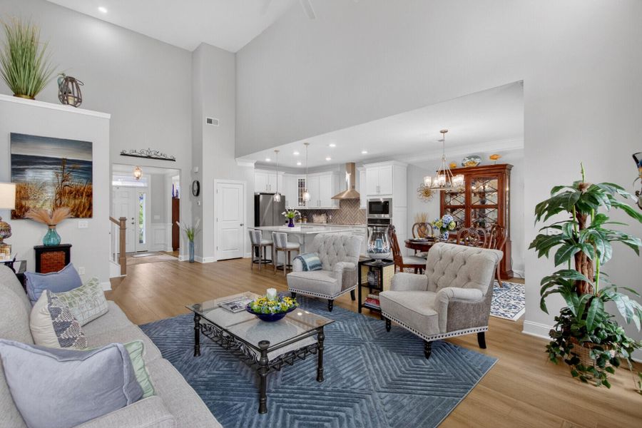 Furnished interior view inside a new home in Parker's Preserve, Ridgeville (Image 19).