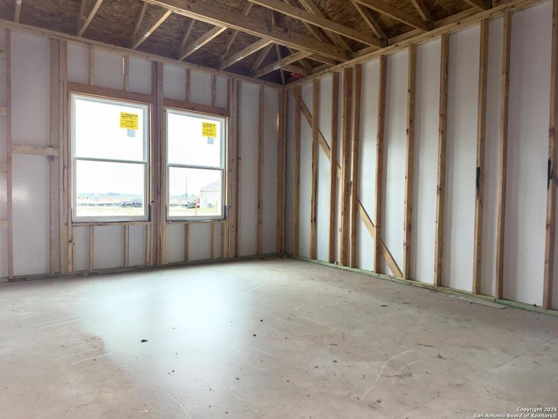 In-progress construction of a new home in Cordova Trails, Seguin, TX (Image 15).