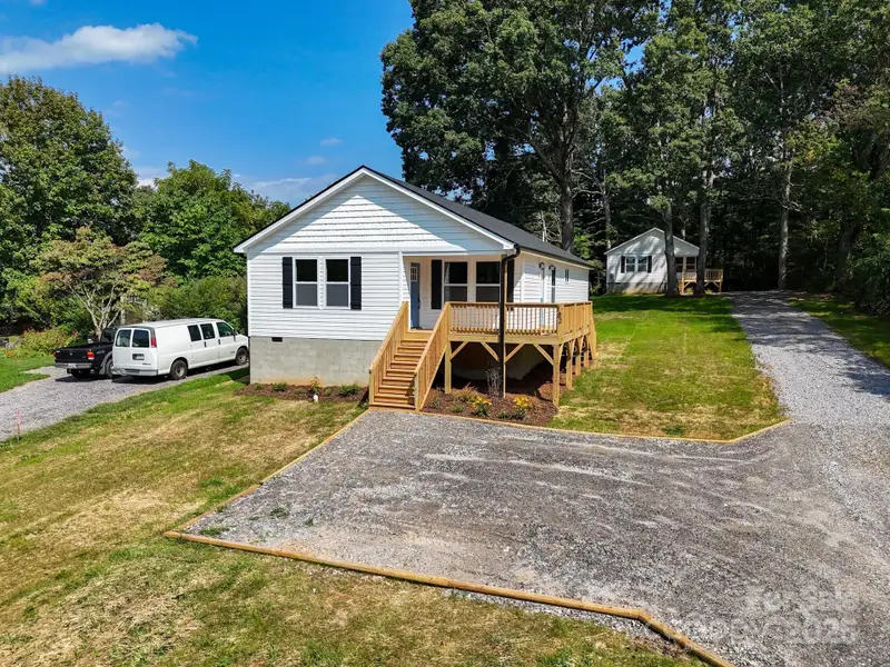 Front exterior of a new home in , Asheville, NC, highlighting curb appeal (Image 2).