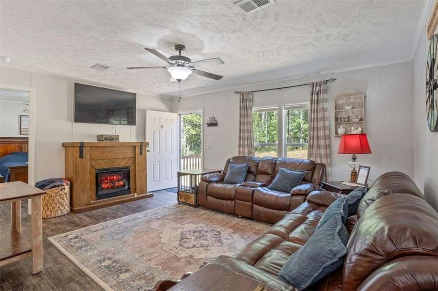 Furnished interior view inside a new home in , Talking Rock (Image 6).