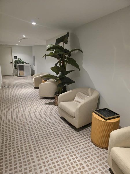 Furnished interior view inside a new home in , Miami (Image 18).