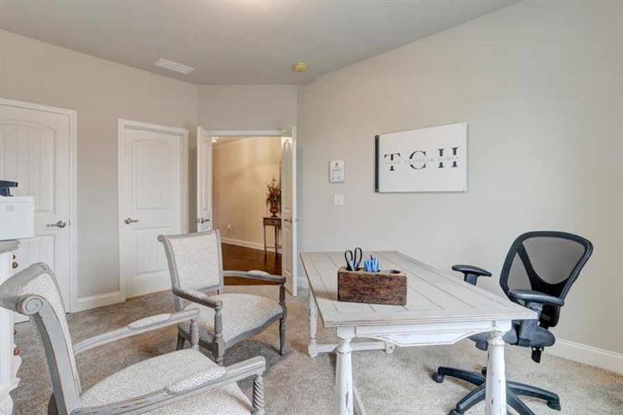 Furnished interior view inside a new home in Terraces at Paravel, Acworth (Image 12).