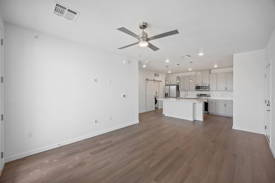 Spacious, unfurnished interior of a new home in The Residences at Victory Ridge, Colorado Springs (Image 12). Spacious, unfurnished interior of a new home in The Residences at Victory Ridge, Colorado Springs (Image 12).