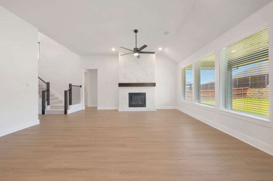 Spacious, unfurnished interior of a new home in View at the Reserve, Mansfield (Image 20).