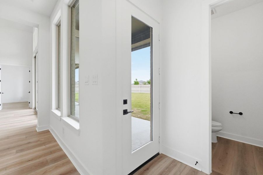 Spacious, unfurnished interior of a new home in , Cypress (Image 45).