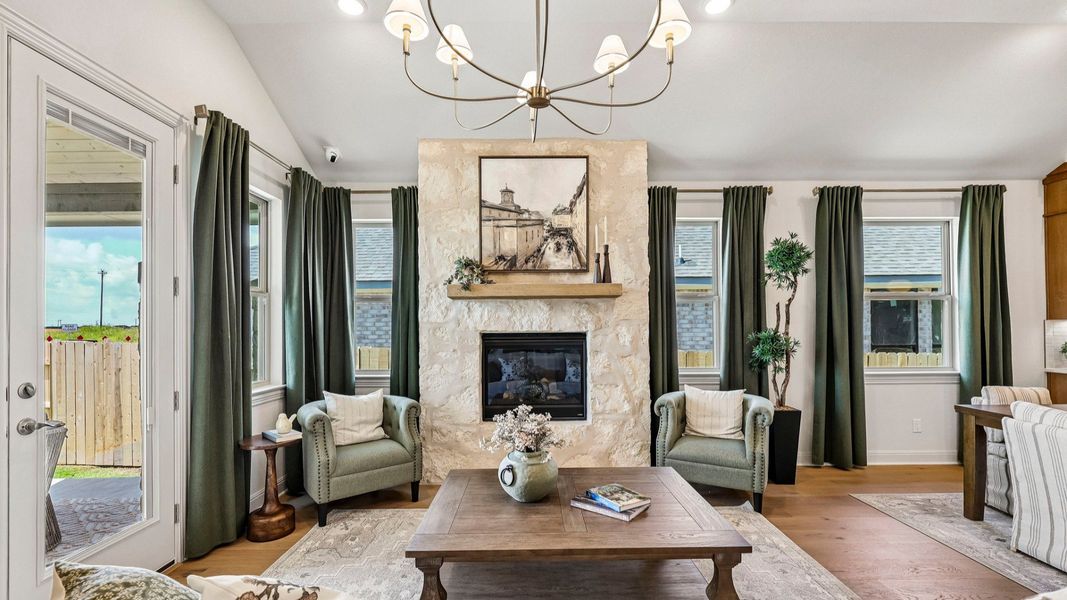 Representative furnished interior of a home built from the Oleander by DRB Homes in Carillon, Manor (Image 17). Representative furnished interior of a home built from the Oleander by DRB Homes in Carillon, Manor (Image 17).