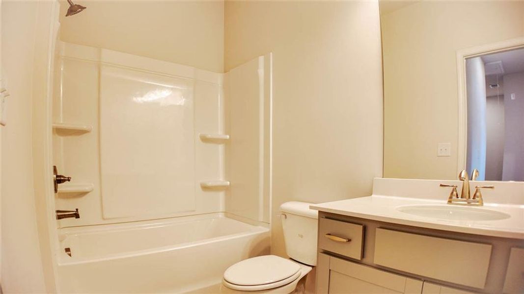 Furnished interior view inside a new home in Franklin Manor, Lawrenceville (Image 12). Furnished interior view inside a new home in Franklin Manor, Lawrenceville (Image 12).