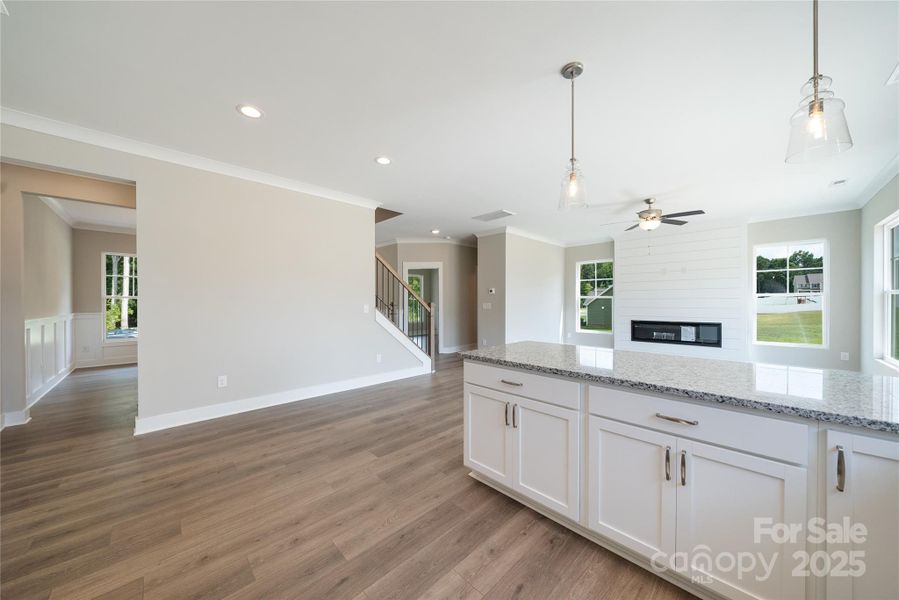 Furnished interior view inside a new home in , Stanfield (Image 9).
