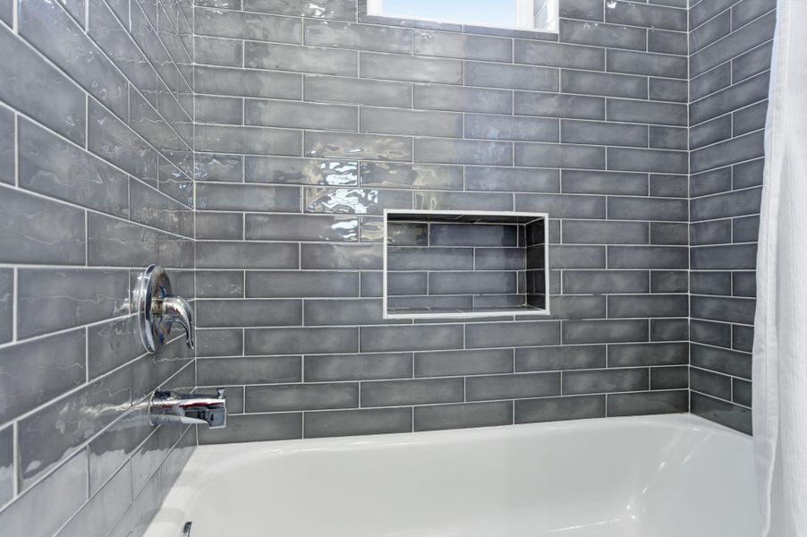 Close-up of interior finishes inside a home in , Houston (Image 21).