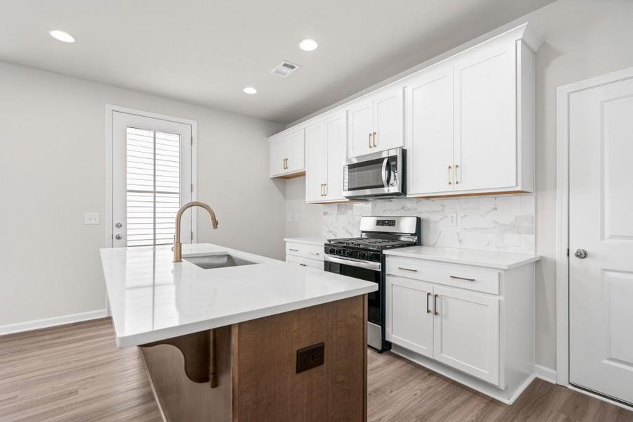 Furnished interior view inside a new home in , Auburn (Image 6).