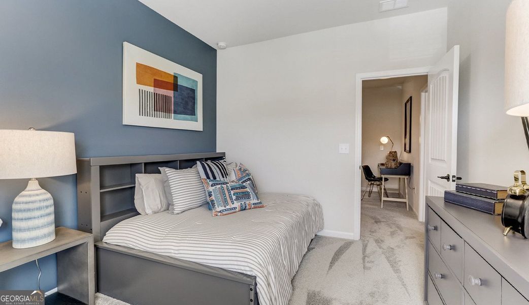 Furnished interior view inside a new home in Maddox Station, Eatonton (Image 14).