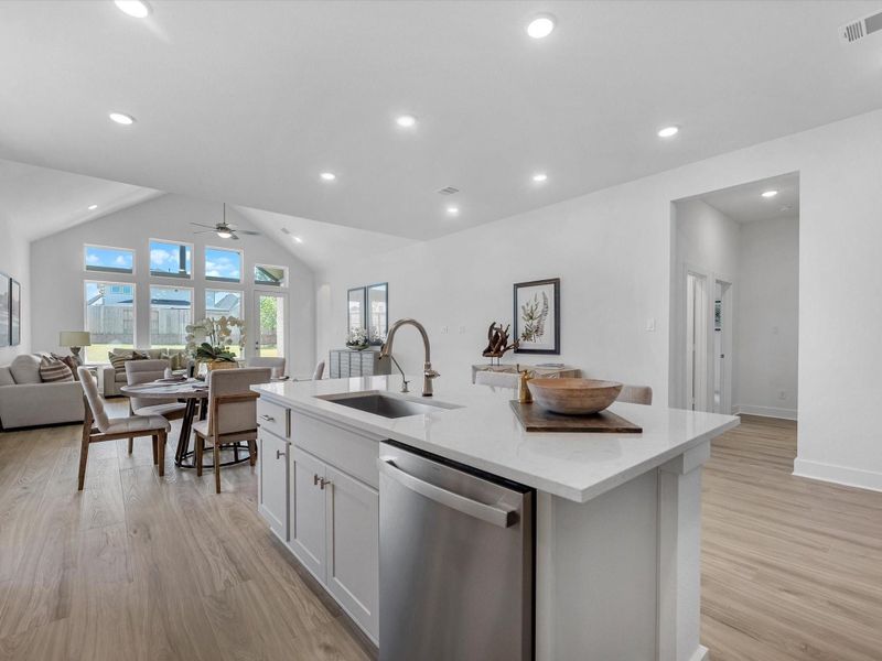 Furnished interior view inside a new home in Clopton Farms, Montgomery (Image 18).