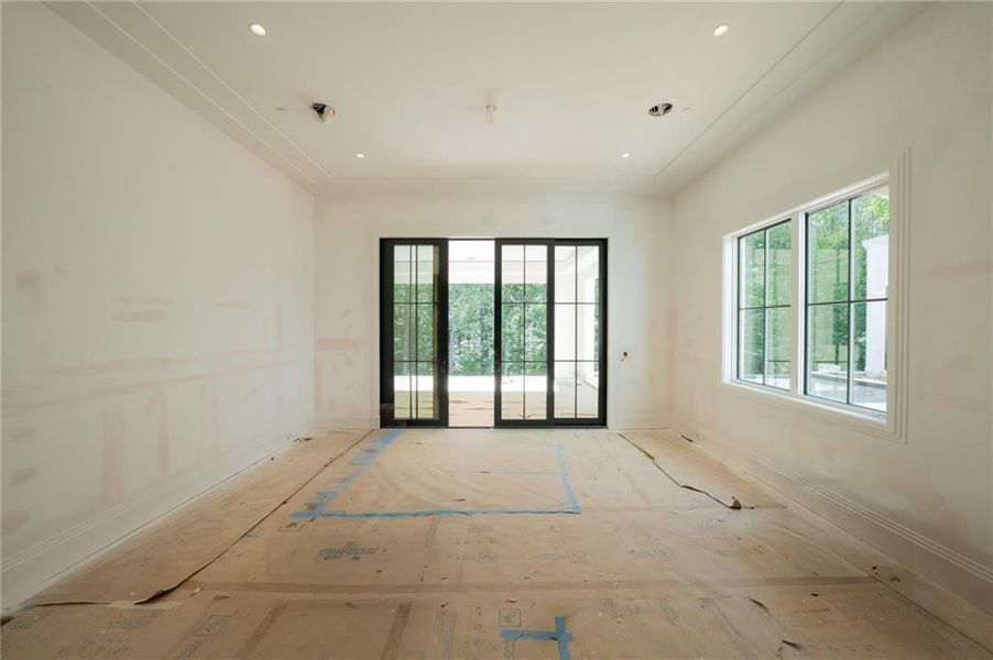 In-progress construction of a new home in , Fayetteville, GA (Image 10).