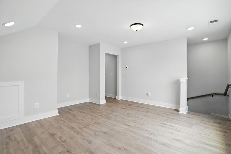 Spacious, unfurnished interior of a new home in Villas at Prestwick, Mooresville (Image 28).
