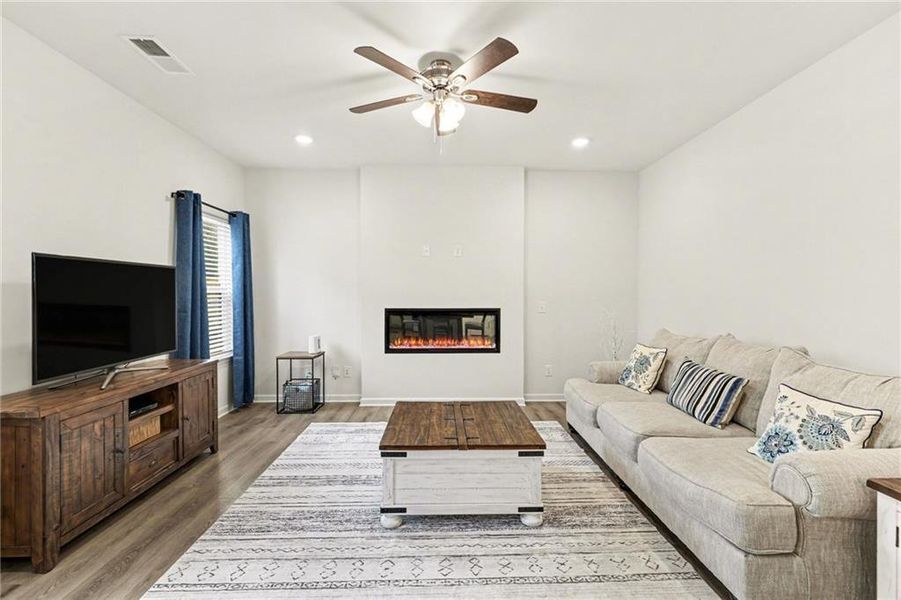 Furnished interior view inside a new home in Morgan Landing, Carrollton (Image 5).
