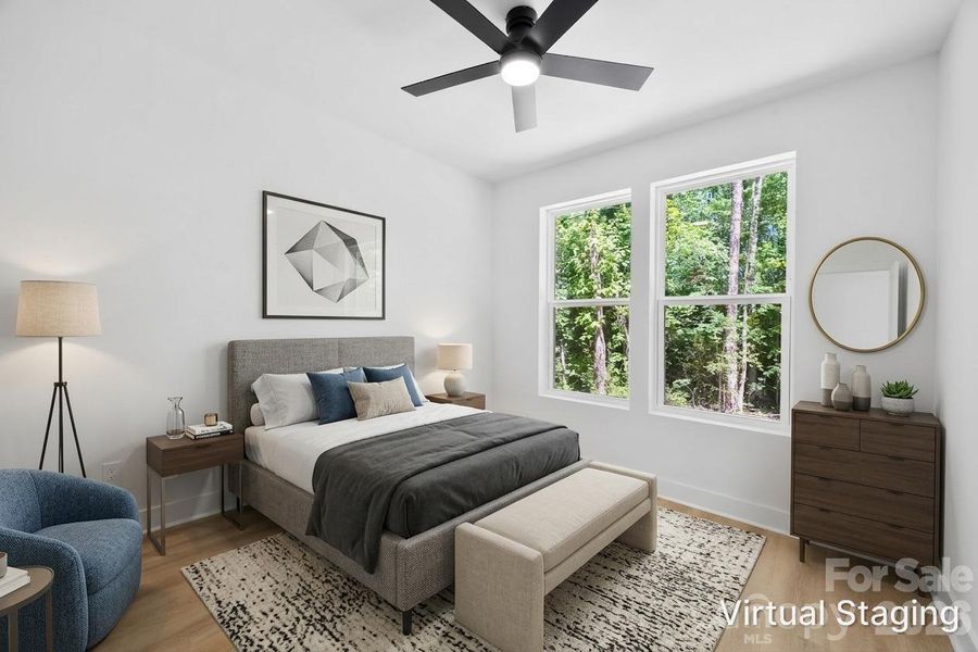 Furnished interior view inside a new home in , Kannapolis (Image 17).