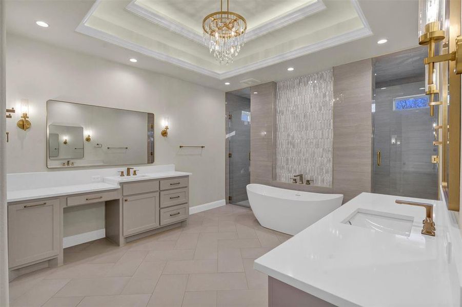 Furnished interior view inside a new home in , Granbury (Image 15).