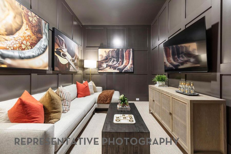 Furnished interior view inside a new home in Flora, Hutto (Image 30).
