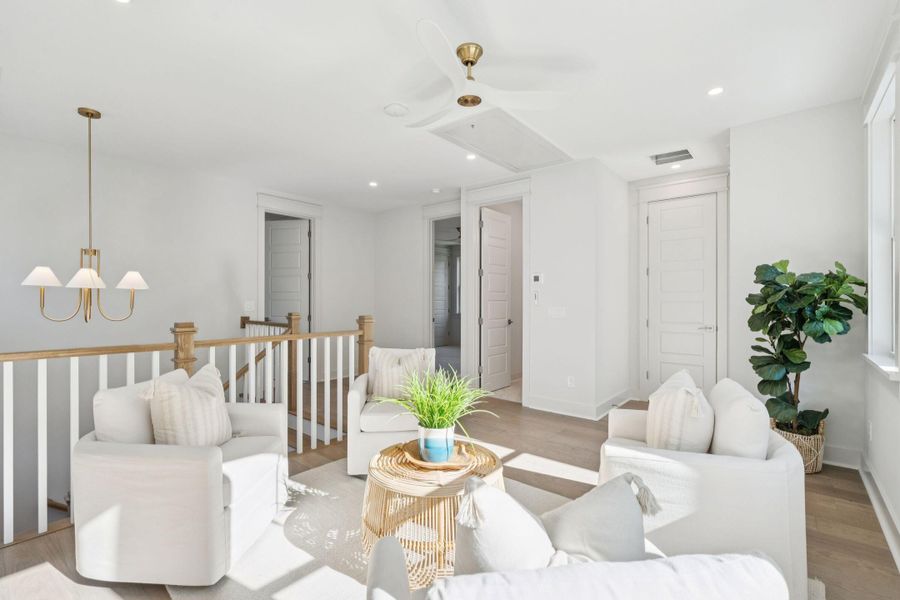 Furnished interior view inside a new home in , Johns Island (Image 37).