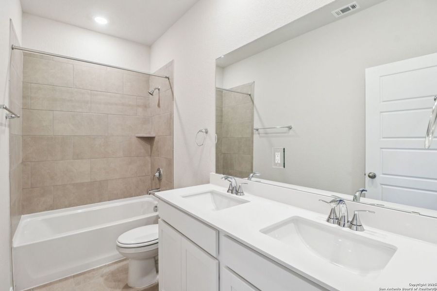 Furnished interior view inside a new home in Catalina, Converse (Image 10). Furnished interior view inside a new home in Catalina, Converse (Image 10).