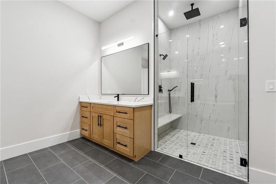 Furnished interior view inside a new home in , Monroe (Image 15).