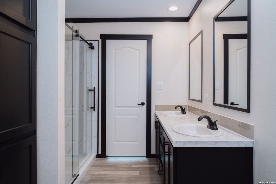 Furnished interior view inside a new home in , San Antonio (Image 11).