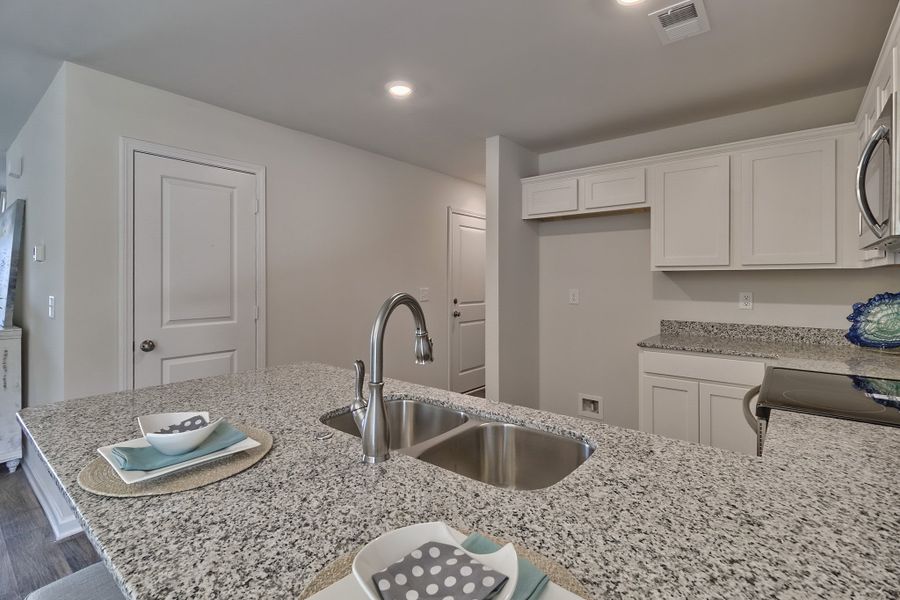 Furnished interior view inside a new home in South Welcome, Greenville (Image 15). Furnished interior view inside a new home in South Welcome, Greenville (Image 15).