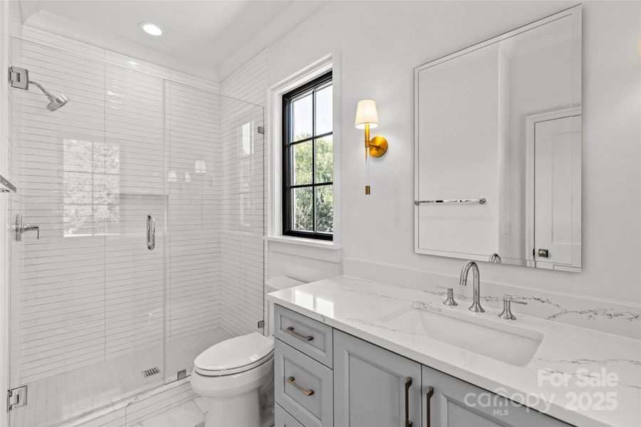 Furnished interior view inside a new home in Stratford Chase, Charlotte (Image 19).