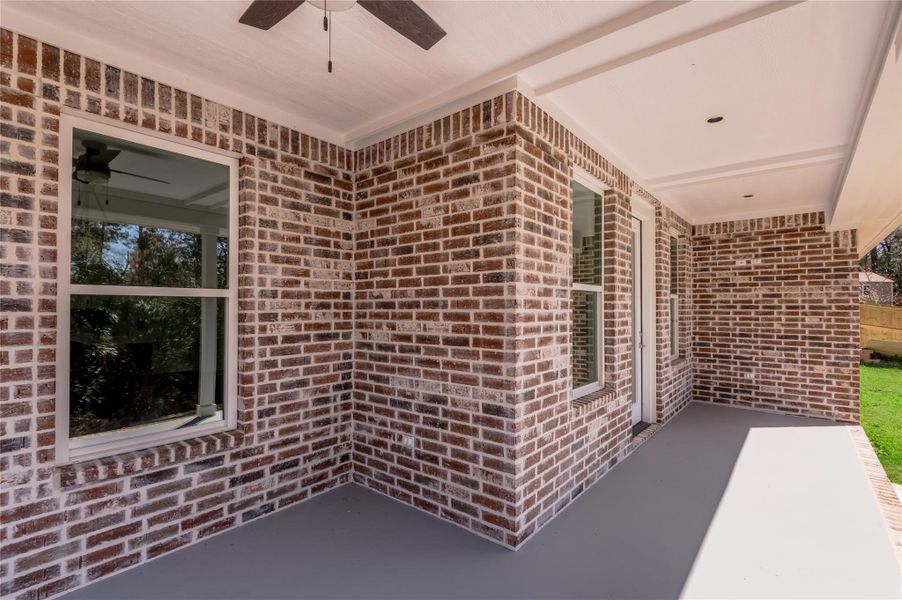 Exterior details and patio area of a home in , Nacogdoches (Image 26).