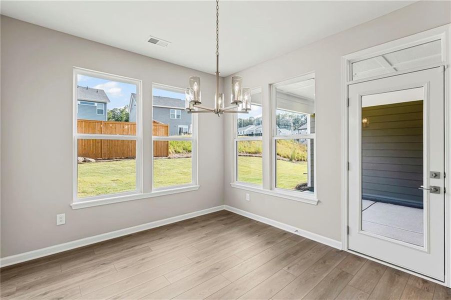 Spacious, unfurnished interior of a new home in The Reserve At Liberty Park, Braselton (Image 19). Spacious, unfurnished interior of a new home in The Reserve At Liberty Park, Braselton (Image 19).
