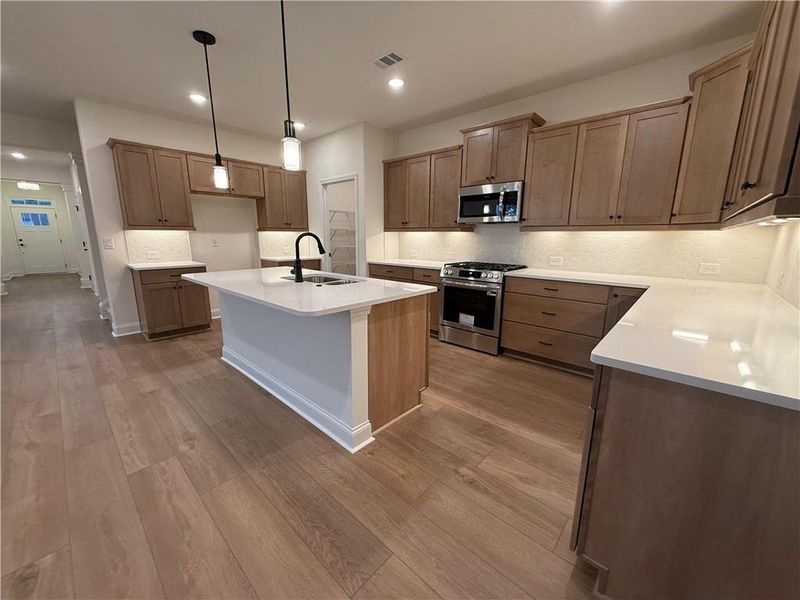 Furnished interior view inside a new home in , Hiram (Image 14).