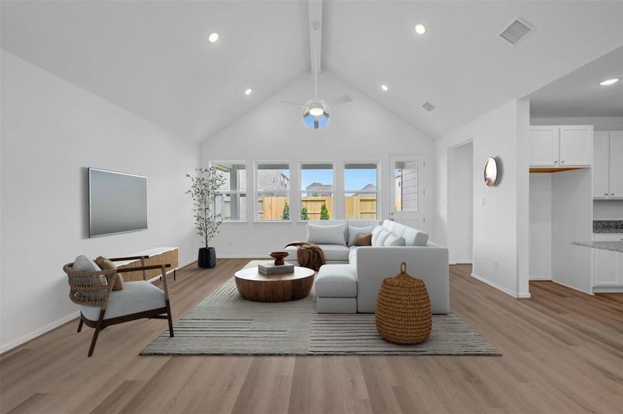 Gorgeous great room Gorgeous great room