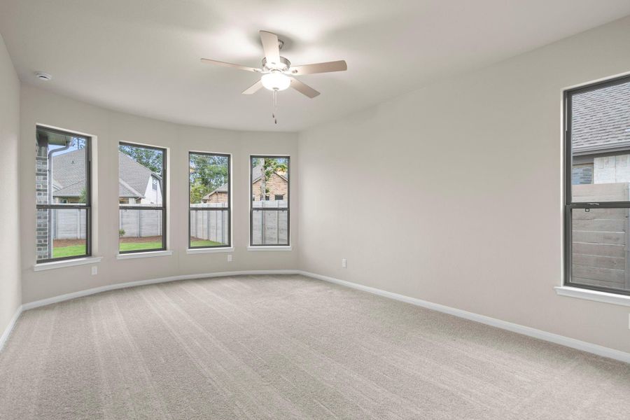 Spacious, unfurnished interior of a new home in Two Step Farm, Montgomery (Image 28). Spacious, unfurnished interior of a new home in Two Step Farm, Montgomery (Image 28).