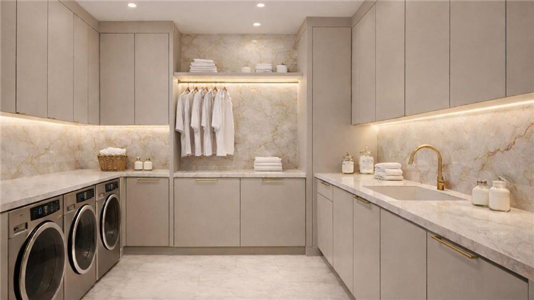 Furnished interior view inside a new home in , Alpharetta (Image 28). Furnished interior view inside a new home in , Alpharetta (Image 28).