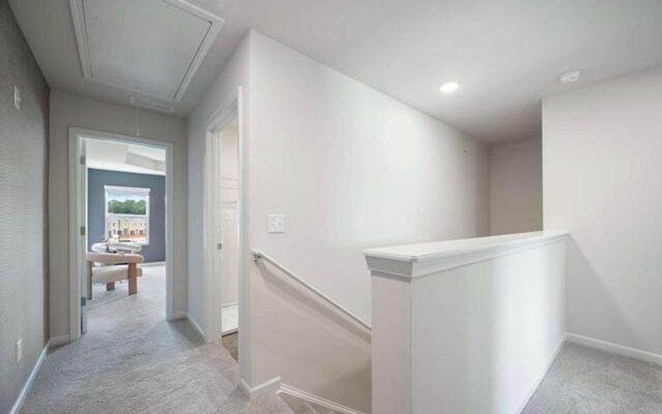 Spacious, unfurnished interior of a new home in Walden Park - The Collection, Jonesboro (Image 19). Spacious, unfurnished interior of a new home in Walden Park - The Collection, Jonesboro (Image 19).