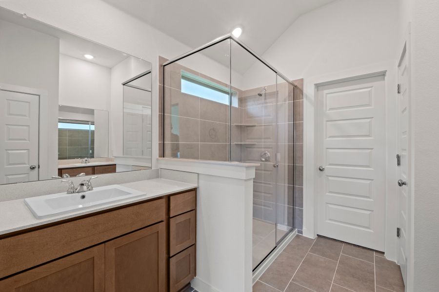 Furnished interior view inside a new home in Prairie Winds, Hutto (Image 12).