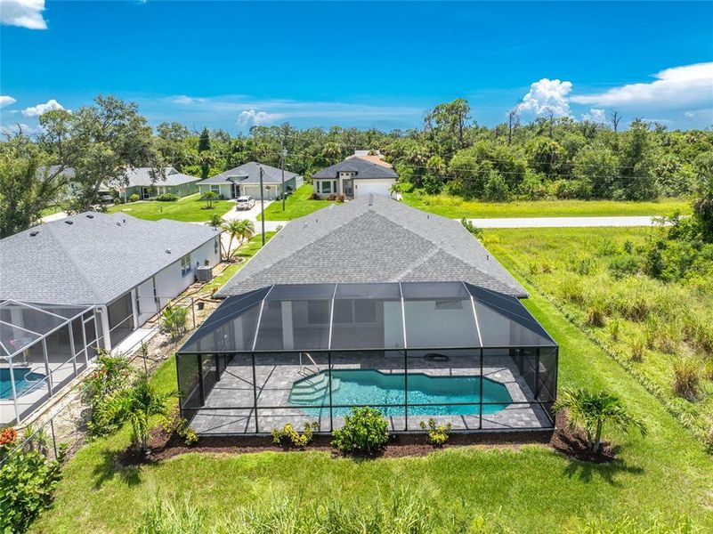 Front exterior of a new home in , Rotonda West, FL, highlighting curb appeal (Image 25). Front exterior of a new home in , Rotonda West, FL, highlighting curb appeal (Image 25).